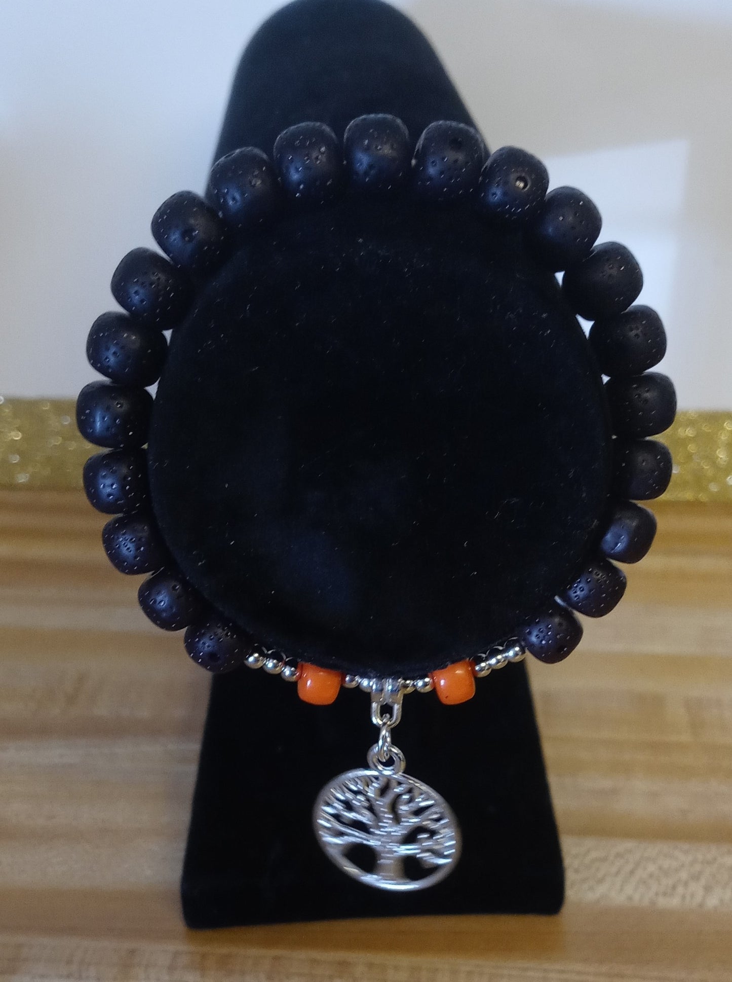 Black & Orange Bracelet
