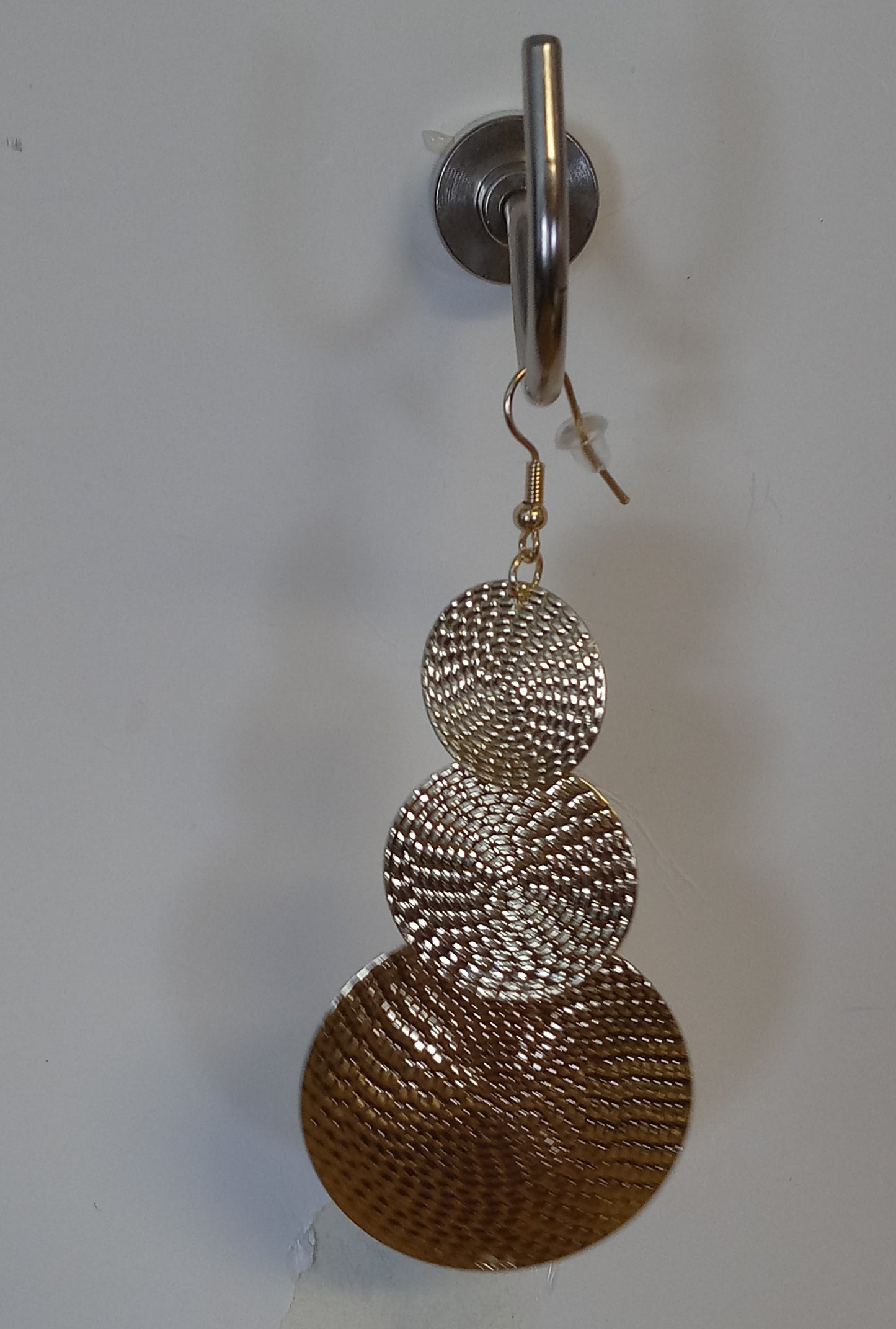 Gold Circle Earrings