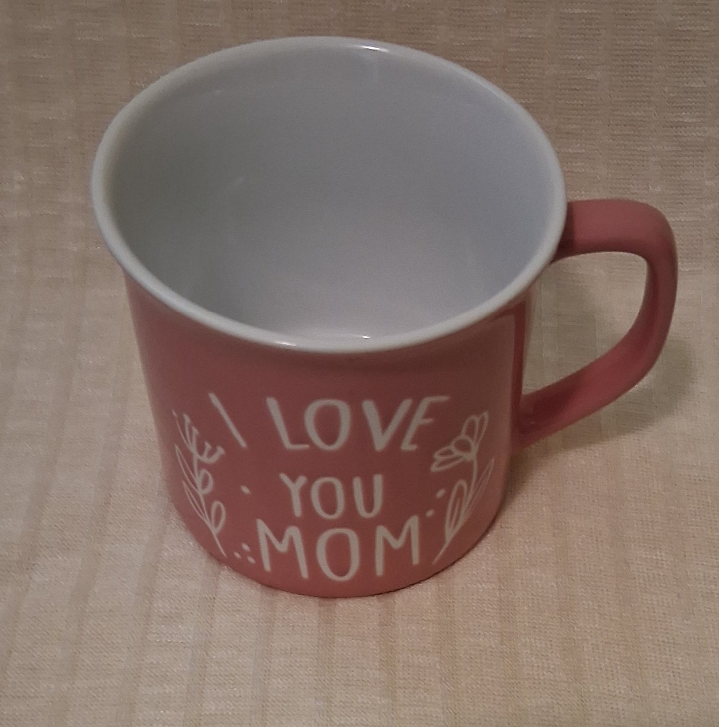 I Love You Mom Pink MUG Cup