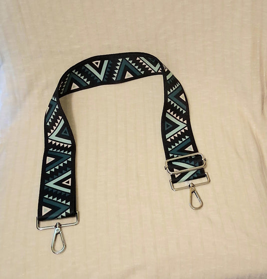 Adjustable Purse Strap Blue Mulit Colors