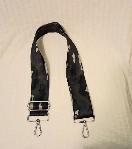 Adjustable Purse Strap Green Camo