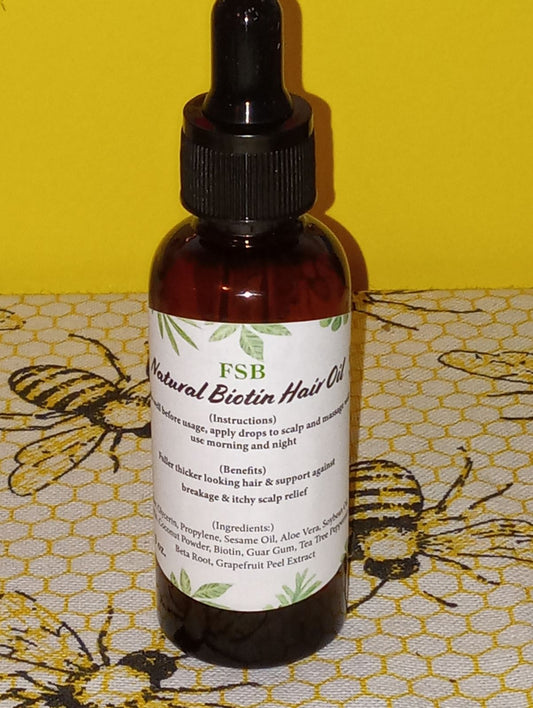 Natural Biotin Hair Oil (NEW)