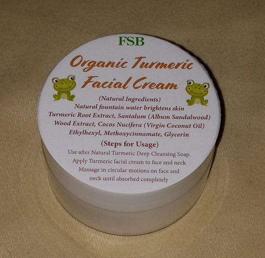 Organic Turmeric Facial Cream