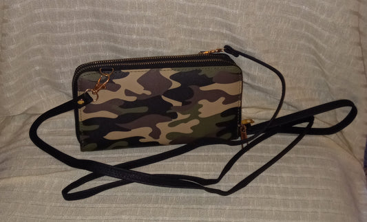 Camo Pattern Wallet