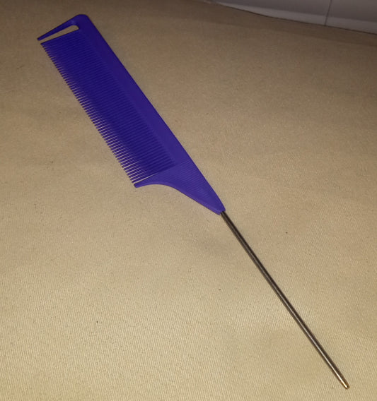 Purple Rat Tail Comb