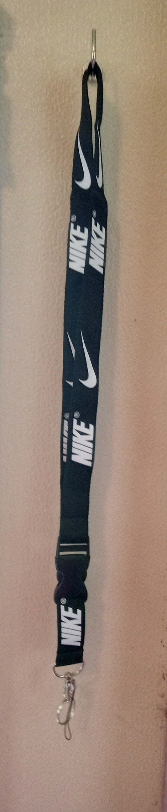 Nike Black & White NeckStrap Lanyard For Keys