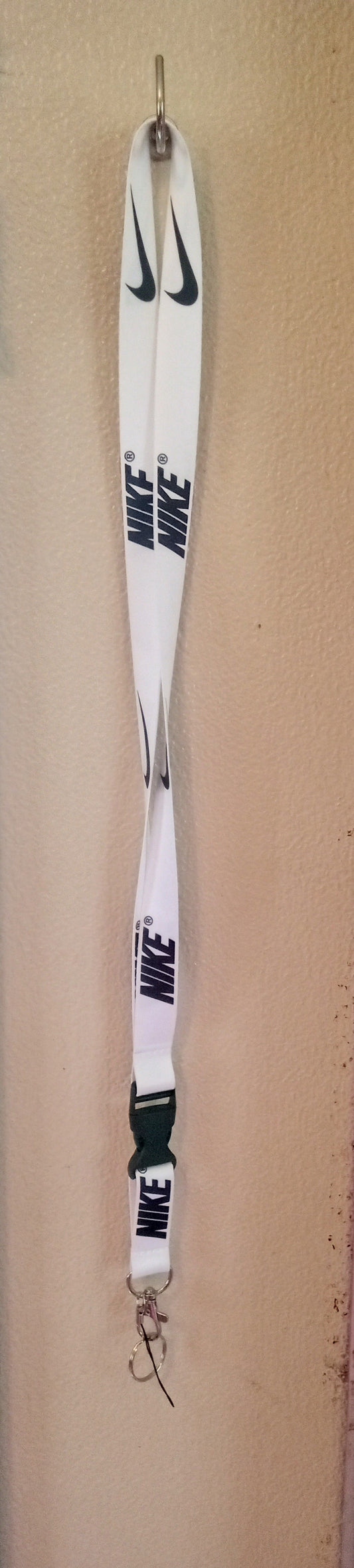 Nike Black & White NeckStrap Lanyard For Keys