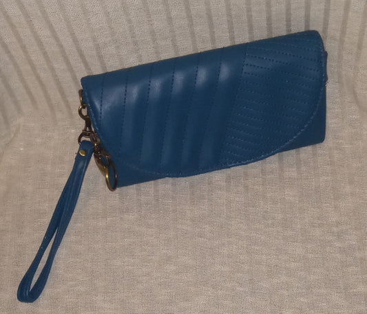 Blue wallet