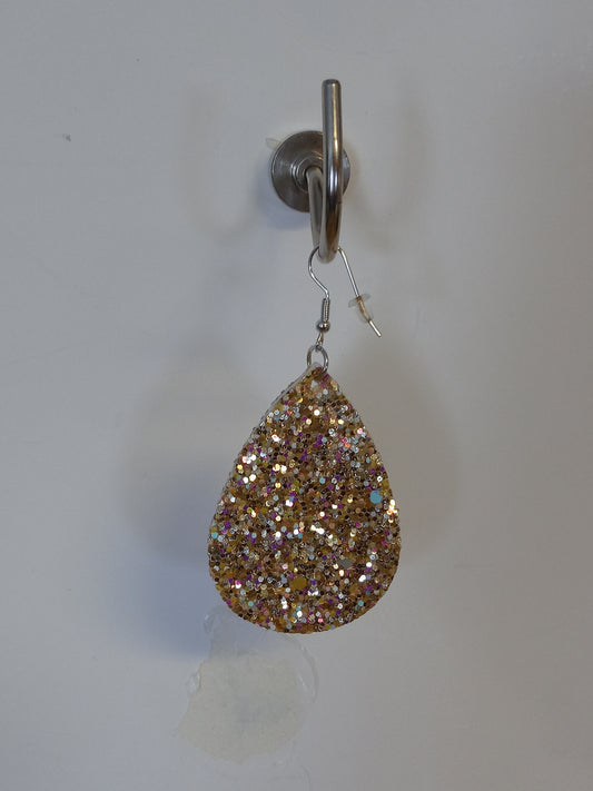 Gold Sparkle Earrings