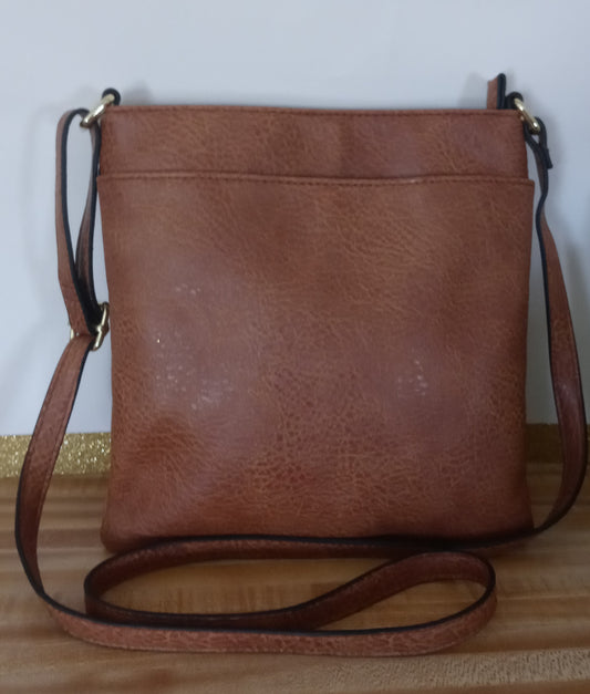 Light Brown Crossbody Women's Handbag