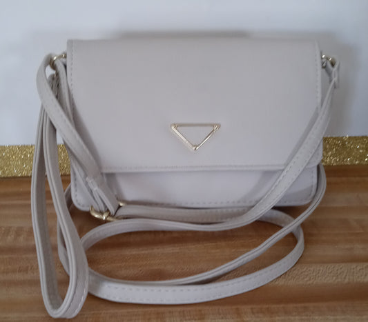 SM Cream Crossbody Bag