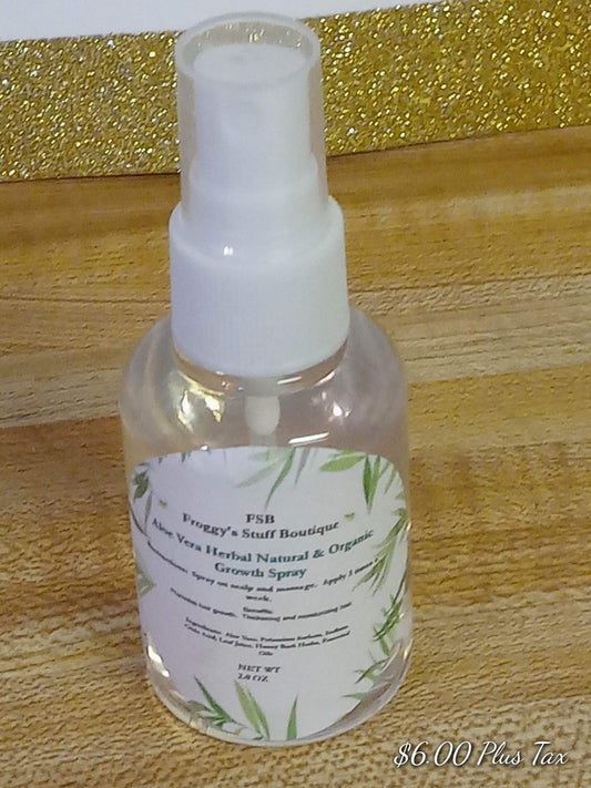 Aloe Vera Herbal Natural & Organic Growth Spray