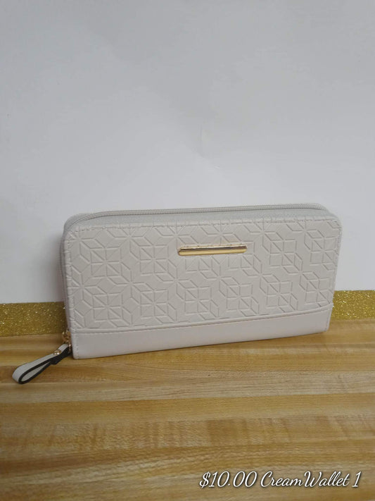 Cream Wallets